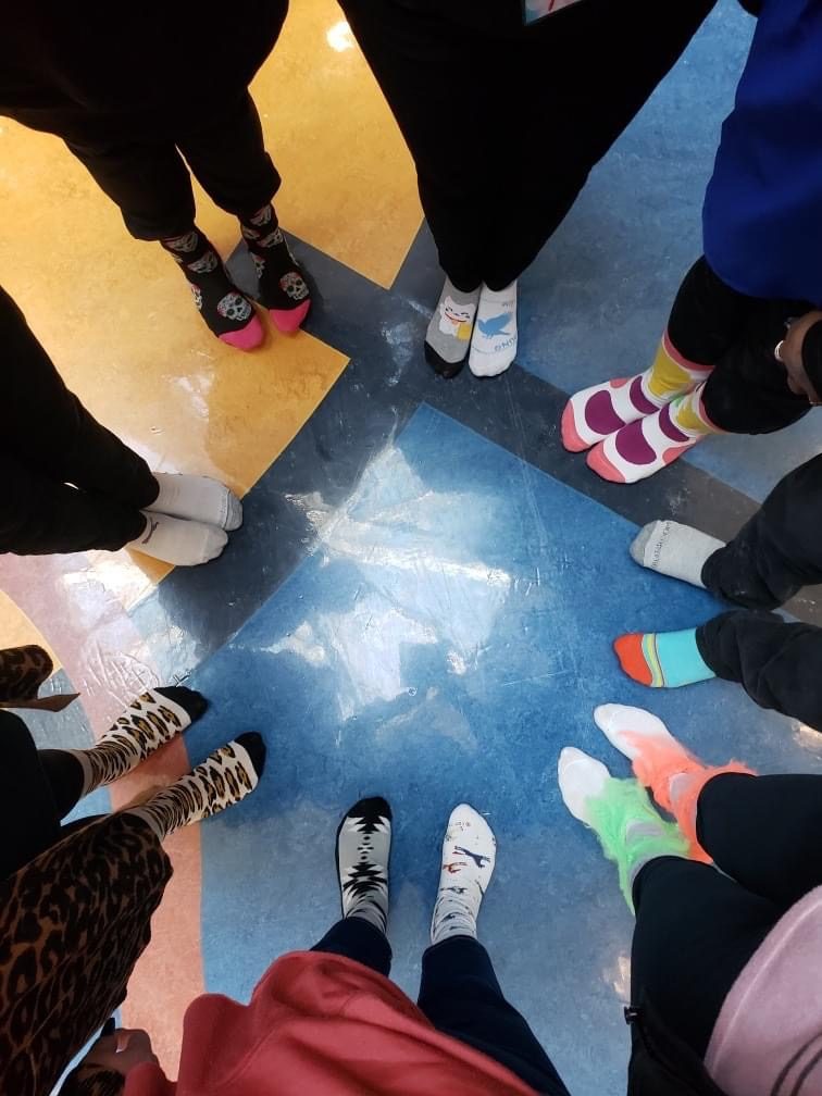 SNHS joins #lotsofsocks campaign for World Down Syndrome Day